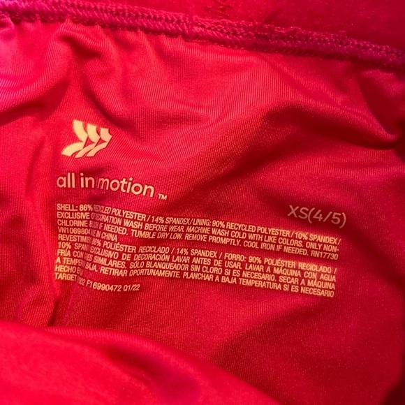 9 Pieces Nike Champion DSG All In Motion Athletic Shorts Tops Girls Size 4/5 - Picture 10 of 15